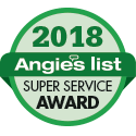 2018 Angie's list Super Service Award